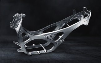 175V: One-piece aluminium frame