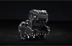 703F: 699cc three-cylinder