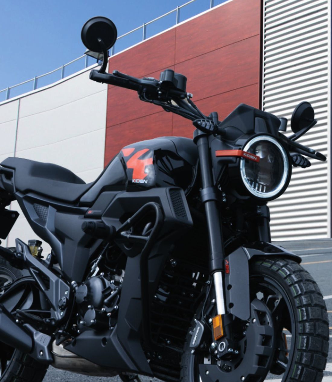 Zontes GK200 scrambler naked